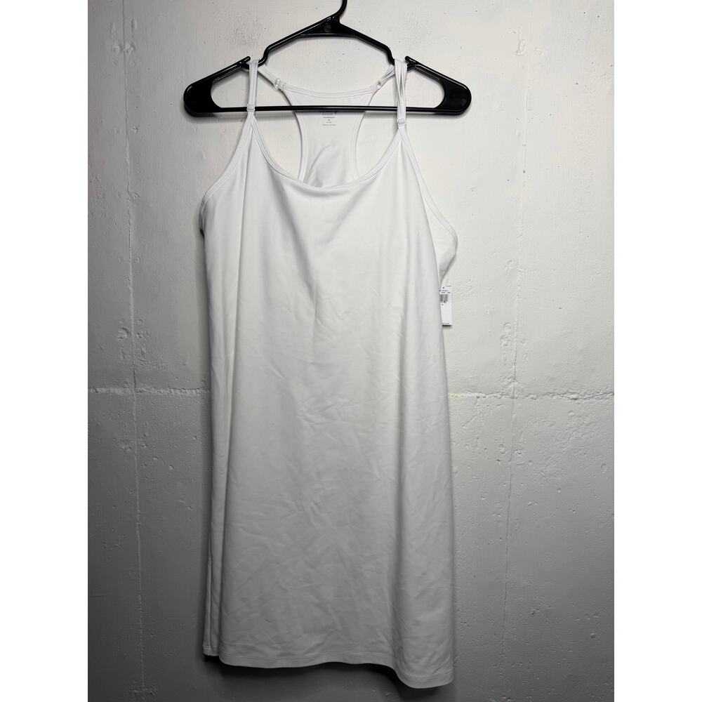 NEW Old Navy Active Powersoft White Athletic Dress Womens XL Padded Bra